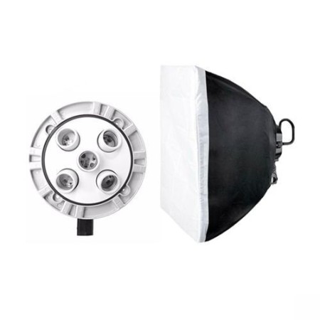 Weifeng Kit De Iluminacion Soquet De 4 Focos