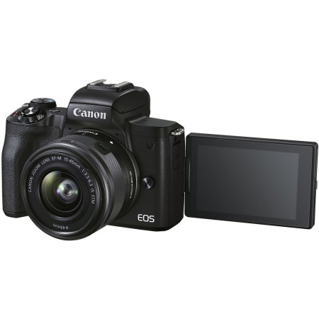 Canon M50 MARK II EF-M  15 -45mm IS  STM + ESTUCHE Y SD 32GB Canon M50 MARK II EF-M  15 -45mm IS  STM + ESTUCHE Y SD 32GB