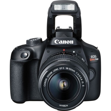 Canon EOS Rebel T100 con lente 18-55 mm DC III + LENTE 75-300mm + Estuche + SD32gb Canon EOS Rebel T100 con lente 18-55 mm DC III + LENTE 75-300mm + Estuche + SD32gb