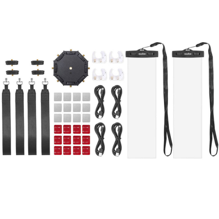 Kit de Tubos de Luz Led RGB TL30 (4 Unid.) Kit de Tubos de Luz Led RGB TL30 (4 Unid.)