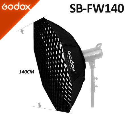 sofbox octogonal 140 cm GOODX SB-FW-140 armado clásico montura bowens con grilla sofbox octogonal 140 cm GOODX SB-FW-140 armado clásico montura bowens con grilla