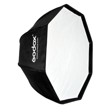 Softbox octogonal GODOX SB-UE80 80CM montura bowens armado rápido con grilla