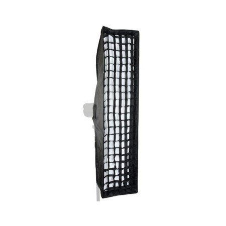 softbox strip GODIX SB- FW- 35x160 cm armado clásico montura bowens con grilla softbox strip GODIX SB- FW- 35x160 cm armado clásico montura bowens con grilla