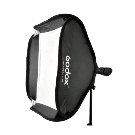 softbox plegable 60x60 GODOX SGUV 60X60 (bracket s2 y 2 telas difusoras) softbox plegable 60x60 GODOX SGUV 60X60 (bracket s2 y 2 telas difusoras)