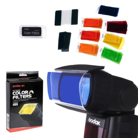 filtros de color GODOX SN3030 (para flash portatil) filtros de color GODOX SN3030 (para flash portatil)